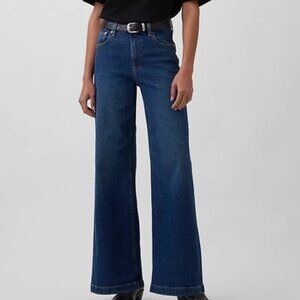 Gap High Rise Stride Wide-Leg Jeans